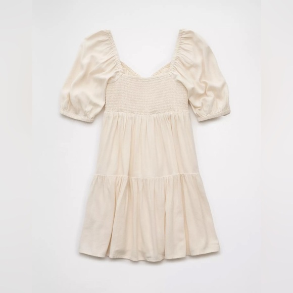 AE Puff Sleeve Babydoll Dress - Picture 4 of 4